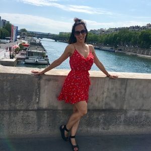 Express Red Sundress